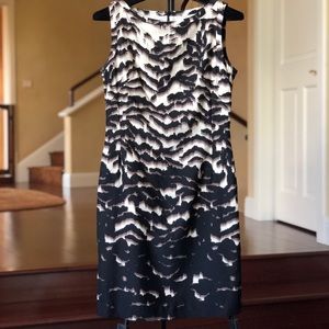 Silk/wool fitted dress size 2P